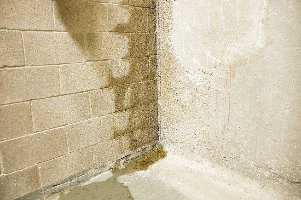 Drückendes Wasser im Keller